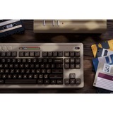 8BitDo Retro Mechanical Keyboard (C64 Edition), Gaming-Tastatur beige/schwarz, Kailh Box White V2