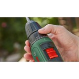 Bosch Akku-Schlagbohrschrauber EasyImpact 18V-40 grün/schwarz, Li-Ionen Akku 2,0Ah, Koffer, POWER FOR ALL ALLIANCE