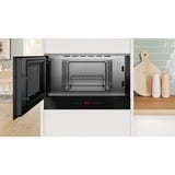 Bosch BEL7321B1 Serie 8, Mikrowelle schwarz, mit Grillfunktion