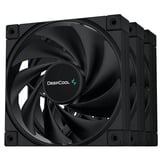 DeepCool FK120 3 in 1 120x120x25, Gehäuselüfter schwarz, 3er Pack, 120 mm