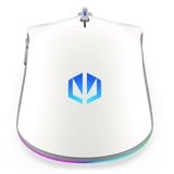 ENDORFY GEM Onyx White, Gaming-Maus weiß/grau