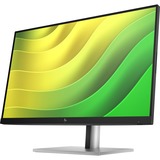 HP E24q G5, LED-Monitor 60.5 cm (23.8 Zoll), schwarz/silber, QHD, IPS, DisplayPort, HDMI, USB-Hub, Pivot