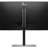 HP E24q G5, LED-Monitor 60.5 cm (23.8 Zoll), schwarz/silber, QHD, IPS, DisplayPort, HDMI, USB-Hub, Pivot