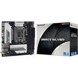 Biostar B660T-Silver, Mainboard silber/schwarz