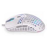 ENDORFY LIX Onyx White, Gaming-Maus weiß/grau