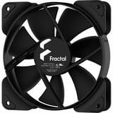 Fractal Design Aspect 12 PWM Black, Gehäuselüfter schwarz, 120 mm