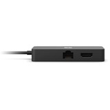 Microsoft USB-C Travel Hub, Dockingstation schwarz