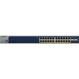 Netgear GS728TP, Switch grau, 190W PoE Budget