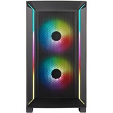 SilverStone FARA 312Z, Tower-Gehäuse schwarz, Tempered Glass