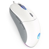 ENDORFY GEM Plus Onyx White, Gaming-Maus weiß/grau