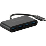 Kensington CH1200 USB-C 4 Port Hub, USB-Hub schwarz