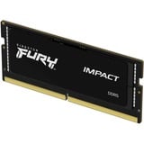 Kingston FURY SO-DIMM 32 GB DDR5-5600  , Arbeitsspeicher schwarz, KF556S40IB-32, Impact