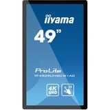 iiyama ProLite TF4939UHSC-B1AG, Public Display schwarz, UltraHD/4K, IPS, Touchscreen