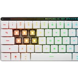 ASUS ROG Falchion RX, Gaming-Tastatur weiß, DE-Layout, ROG RX Red