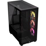 Corsair 3500X ARGB, Tower-Gehäuse schwarz, Tempered Glass