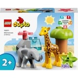 LEGO 10971 DUPLO Wilde Tiere Afrikas, Konstruktionsspielzeug 