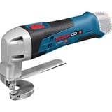 Bosch Akku-Blechschere GSC 12V-13 Professional solo, 12Volt blau/schwarz, ohne Akku und Ladegerät, in L-BOXX