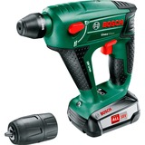 Bosch Akku-Bohrhammer Uneo Maxx, 18Volt grün/schwarz, Li-Ion-Akku 2,5Ah, im Koffer, POWER FOR ALL ALLIANCE