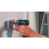 Bosch Akku-Bohrschrauber GSR 12V-15 FC Professional solo, 12Volt blau/schwarz, ohne Akku und Ladegerät