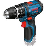 Bosch Akku-Schlagbohrschrauber GSB 12V-15 solo Professional, 12 Volt blau/schwarz, ohne Akku und Ladegerät