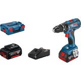 Bosch Akku-Schlagbohrschrauber GSB 18V-28 Professional, 18Volt blau/schwarz, 2x Li-Ionen Akku 4,0Ah, L-BOXX