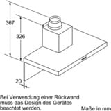 Bosch DWB97IM50 Serie 4, Dunstabzugshaube edelstahl