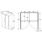 Bosch GSN36AIEP Serie 6, Gefrierschrank edelstahl