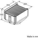 Bosch Integriertes CleanAirPlus Umluftmodul DWZ1DX1I6, Umrüst-Set 