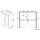 Bosch KSF36PIDP Serie 8, Vollraumkühlschrank edelstahl