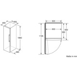 Bosch KSV36VLEP Serie | 4, Vollraumkühlschrank edelstahl