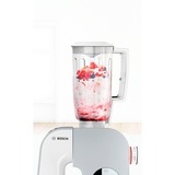 Bosch Mixeraufsatz MUZ5MX1, Kunststoff weiß/transparent, 1,25 Liter, für Küchenmaschine MUM Serie 2, MUM Serie 4, MUM5