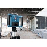 Bosch Rotationslaser GRL 300 HV Professional, mit Baustativ blau, Koffer