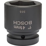 Bosch Steckschlüssel SW41, 1" schwarz, Impact Control