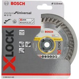 Bosch X-LOCK Diamanttrennscheibe Standard for Universal, Ø 115mm Bohrung 22,23mm