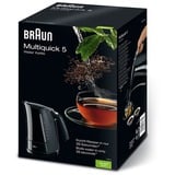 Braun Wasserkocher MultiQuick 5 WK 500 schwarz, 1,6 Liter, 3.000 Watt