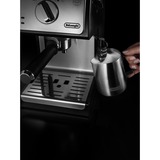 DeLonghi ECP 35.31, Espressomaschine schwarz/aluminium