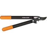 Fiskars PowerGear II Bypass Getriebe-Astschere L72 schwarz/orange