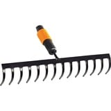 Fiskars QuikFit Rechen, 14 Zinken schwarz/orange, 36cm