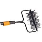 Fiskars QuikFit Sternfräse, Hacke schwarz/orange, 20,5cm