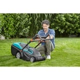 GARDENA E-Rasenmäher PowerMax 1800/42 schwarz/türkis, 1.800 Watt