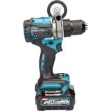 Makita Akku-Bohrschrauber DF001GD201 XGT, 40Volt blau/schwarz, 2x Li-Ionen Akku 2,5Ah, MAKPAC