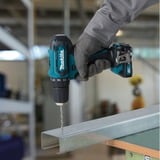 Makita Akku-Bohrschrauber DF333DSAL1, 12Volt blau/schwarz, 2x Li-Ion Akku 2,0Ah, inkl. Akku-Lampe