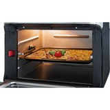 ProfiCook Heißluftfritteuse PC-FR 1200 H edelstahl/schwarz, 1.500 Watt, Kapazität 11 Liter