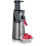 Severin Slow Juicer ES 3571, Entsafter silber, 150 Watt, Saftbehälter 1 Liter