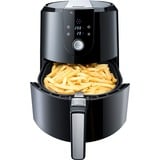 Steba Heißluftfritteuse HF 5000 XL schwarz/edelstahl, 1.800 Watt, Korb 5,2 Liter, teilbar