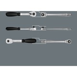 Wera Zyklop Metal-Knarrensatz 8100 SC 7, Werkzeug-Set Knarre mit Durchsteckvierkant, 1/2"