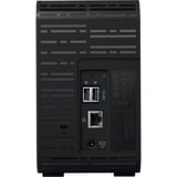 WD My Cloud EX2 Ultra 12 TB, NAS schwarz