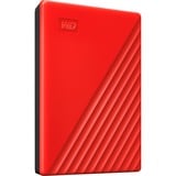 WD My Passport 2 TB, Externe Festplatte rot, Micro-USB-B 3.2 Gen 1