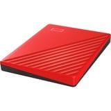 WD My Passport 2 TB, Externe Festplatte rot, Micro-USB-B 3.2 Gen 1