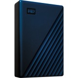 WD My Passport for Mac 5 TB, Externe Festplatte blau/schwarz, Micro-USB-B 3.2 Gen 1